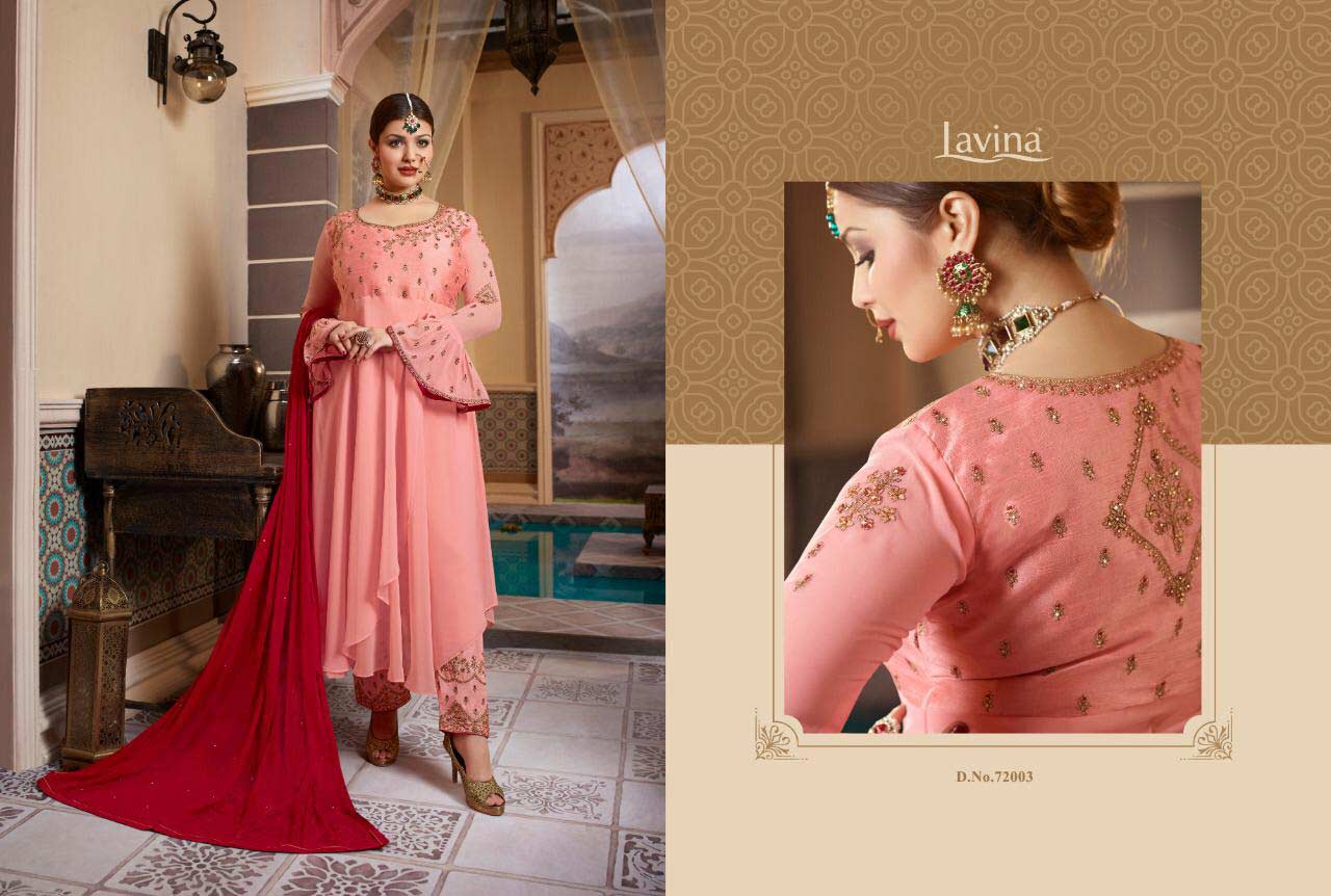 Lavina Vol 72 Motif Georgette Embroidery Salwar Suit Lavina Vol 72 Motif Georgette Embroidery Salwar Suit